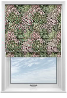 Garden Wall, Melody - Motorised Roman Blind